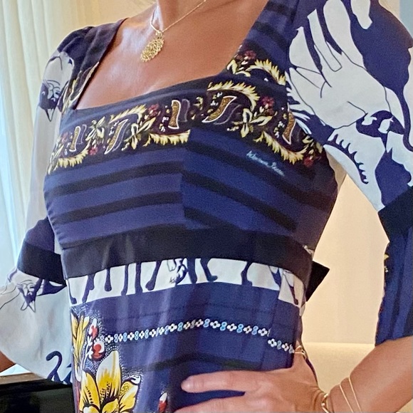 🎉HP🎉🇧🇷 DESIGNER ADRIANA BARRA MIDI DRE - Picture 4 of 16